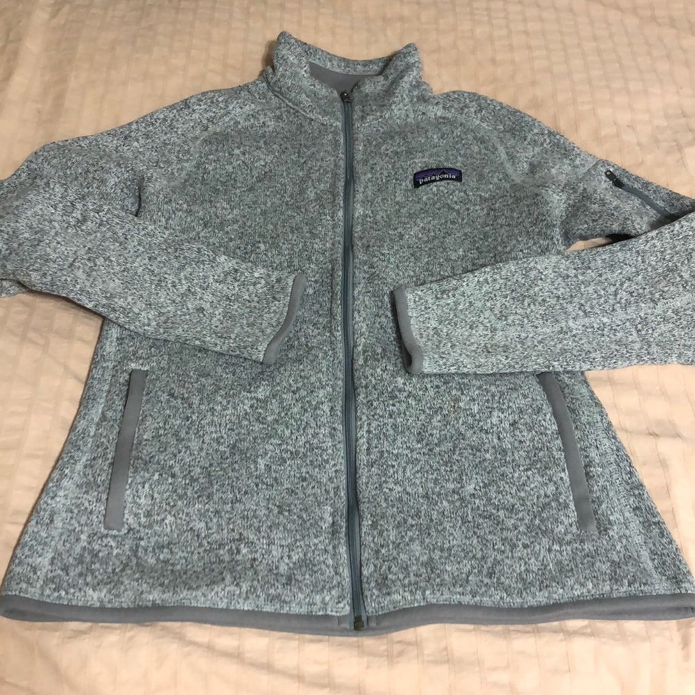 Patagonia Better Sweater in Birch White (Gray)